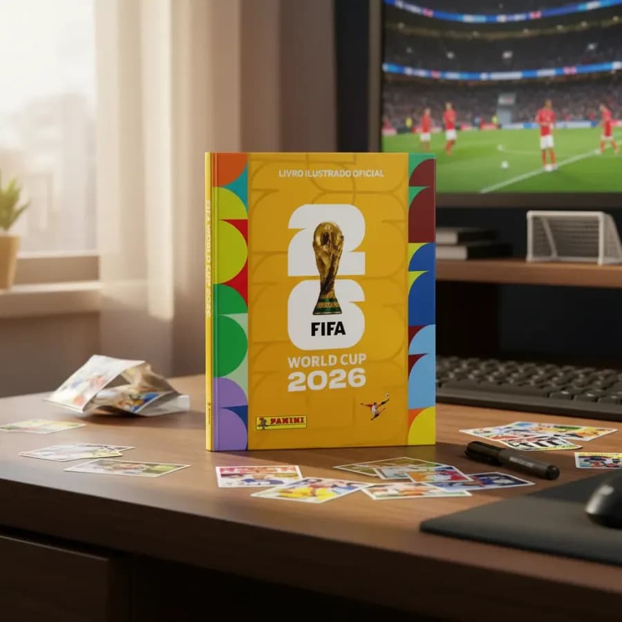 Álbum Copa Do Mundo Fifa 2026 - Capa dura - OURO
